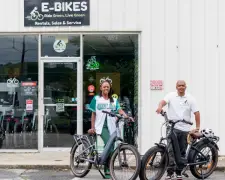 The Belt Hub opens at Ponce City Market, offering high-end electric bikes