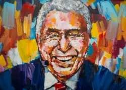 Steve Penley’s portrait of Lee Corso joins College Football Hall of Fame collection